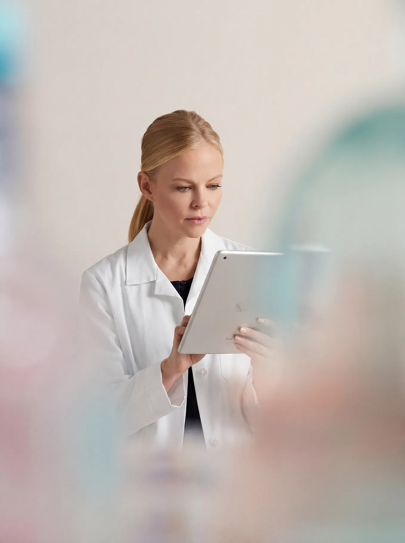 UK-registered clinician reviewing a personalised care plan