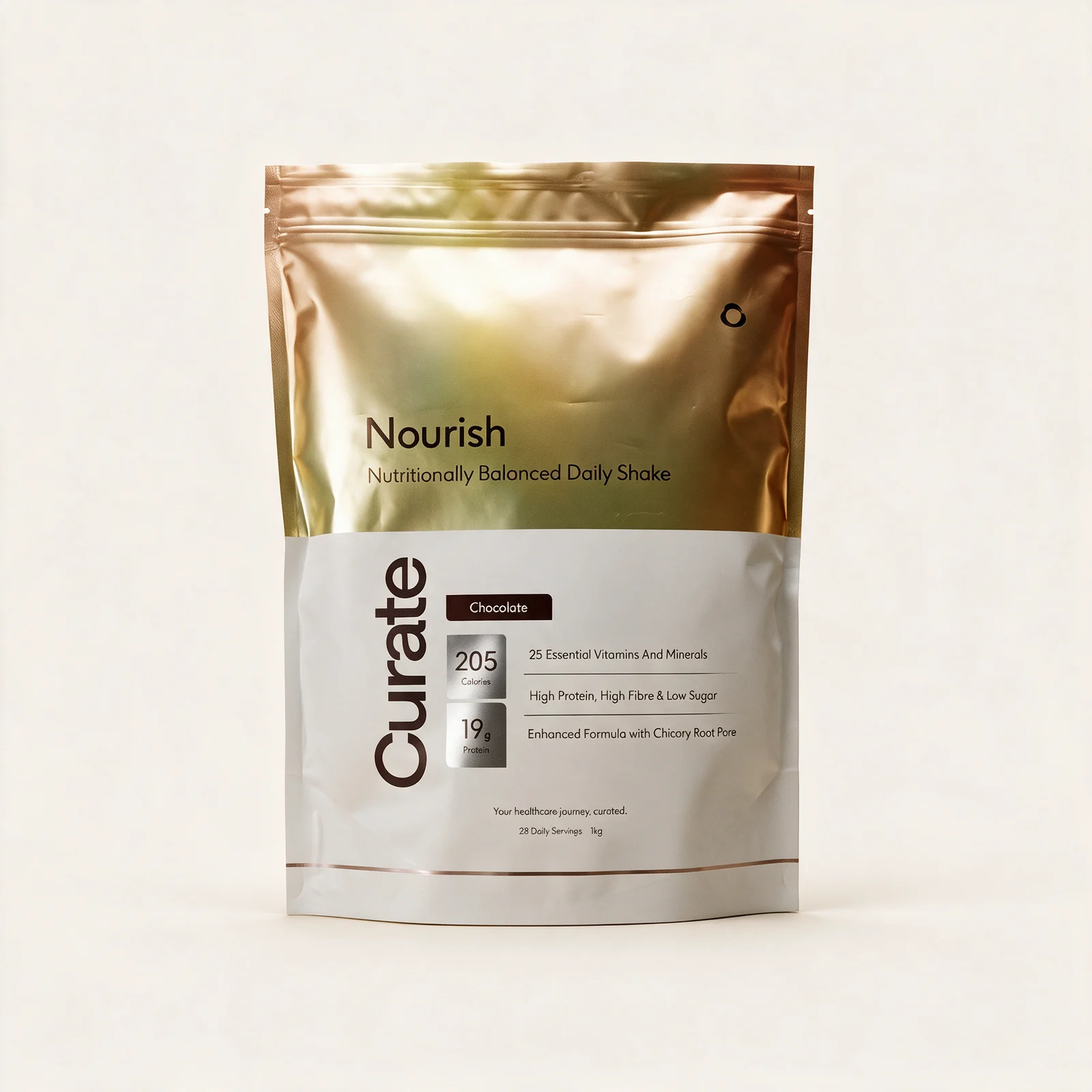 Nourish Daily Shake in chocolate, 1kg pouch